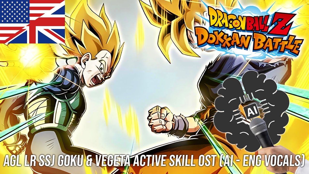 AGL LR SSJ Goku & Vegeta Active Skill OST but it is a song called 