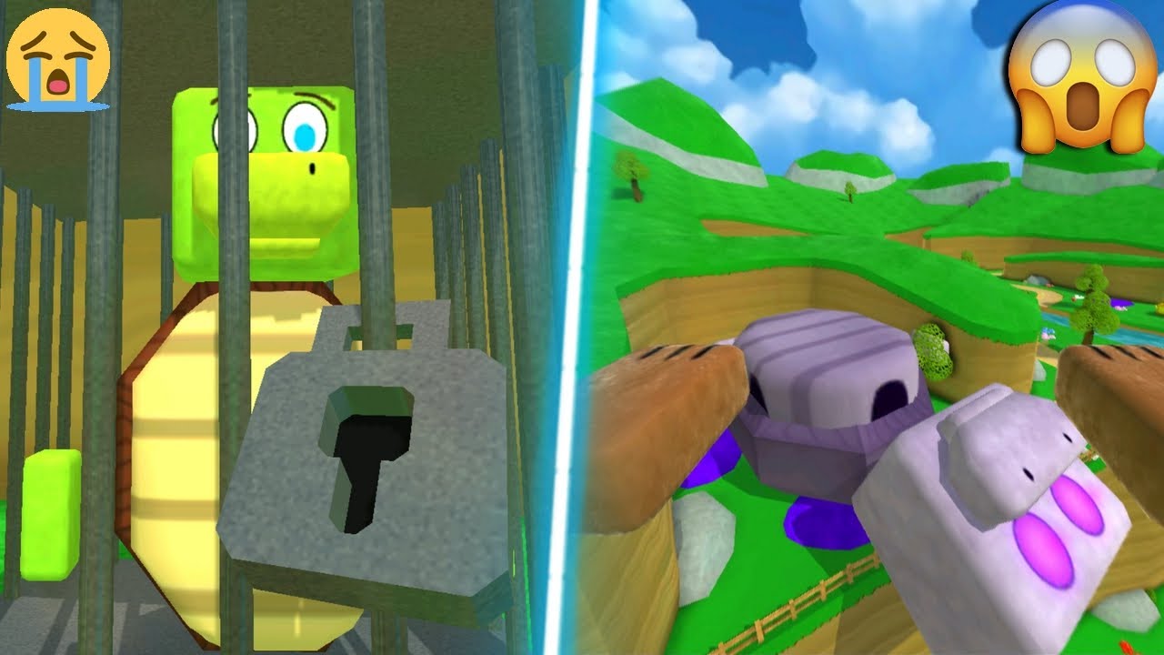jogo do urso, SALVEI AS TARTARUGAS E O GOLEM GIGANTE, super bear adventure, testes e experiências, c