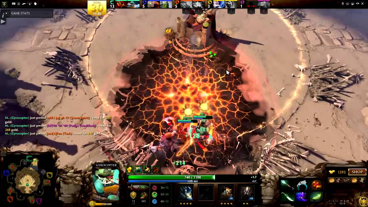 Miracle  MoonMeander Overthrow Dota 2 - video pro gameplay in dota 2