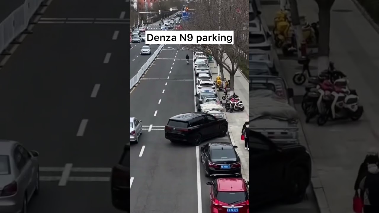 Denza N9 parking #BYD #denzad9 #denzan9 #cars #carsofinstagram #mercedes #carshow #car