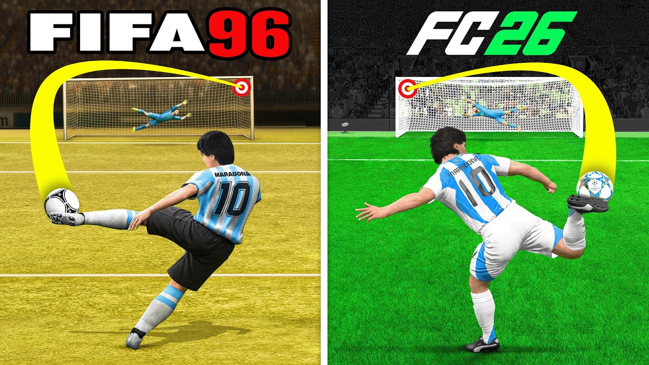Scoring 1 Amazing Goal With Maradona in Every FIFA