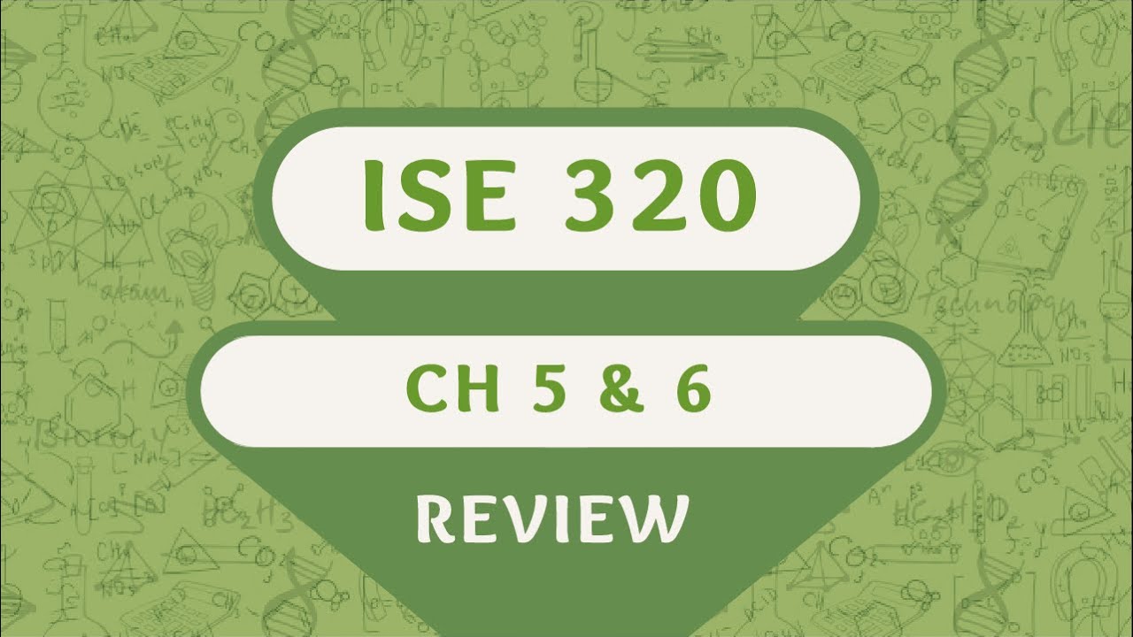 KFUPM - ISE 320 - Review questions Chapter 5 and 6 | أرشفة