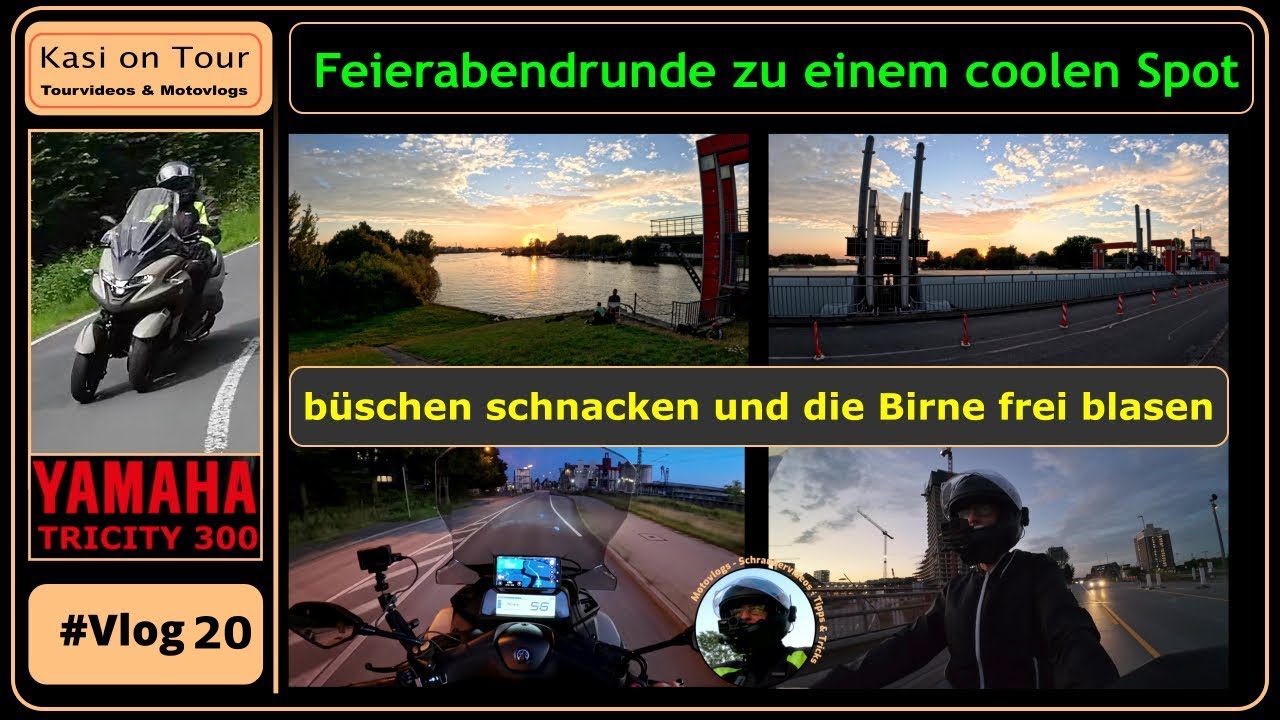 #Vlog 20 👉  Feierabendrunde 👉 Einfach die Birne frei bekommen 😉