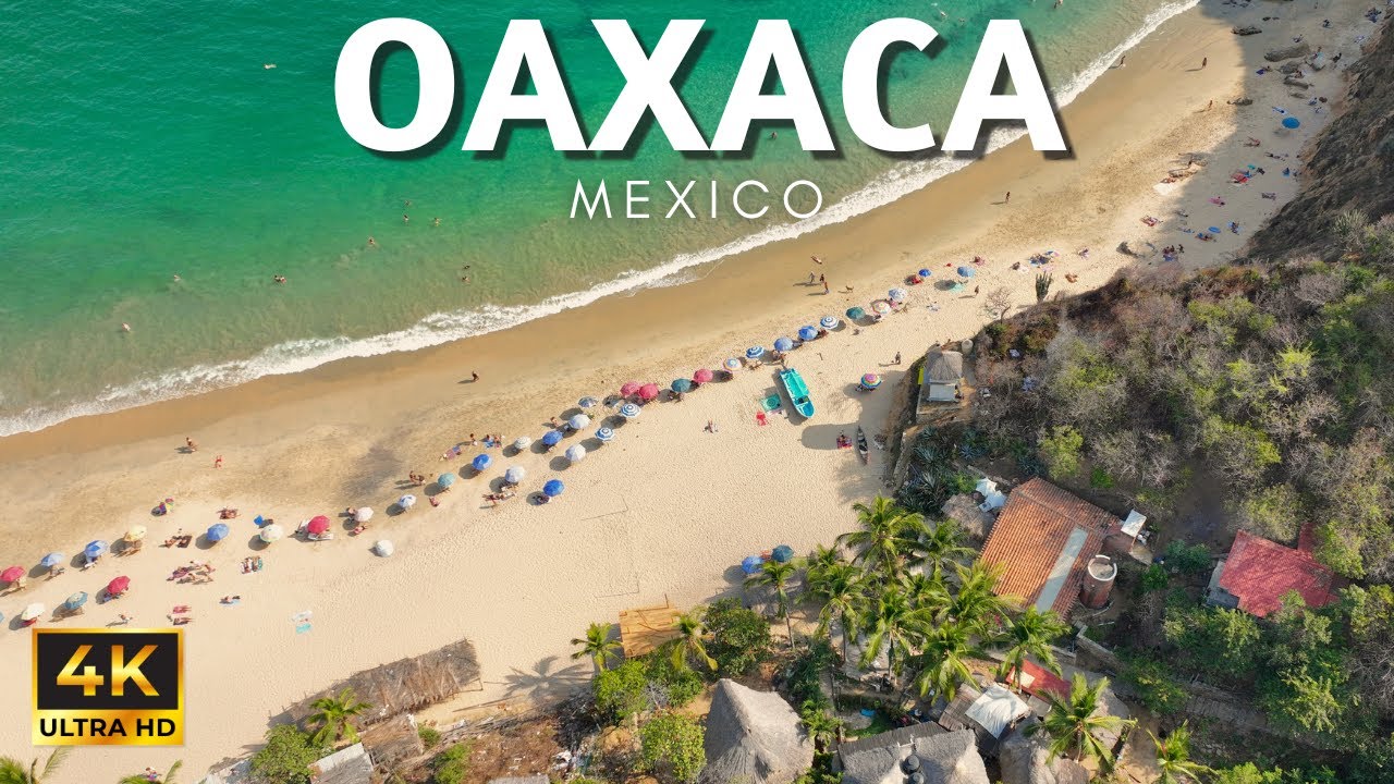 Oaxaca, Mexico - 4K Scenic Aerial Compilation