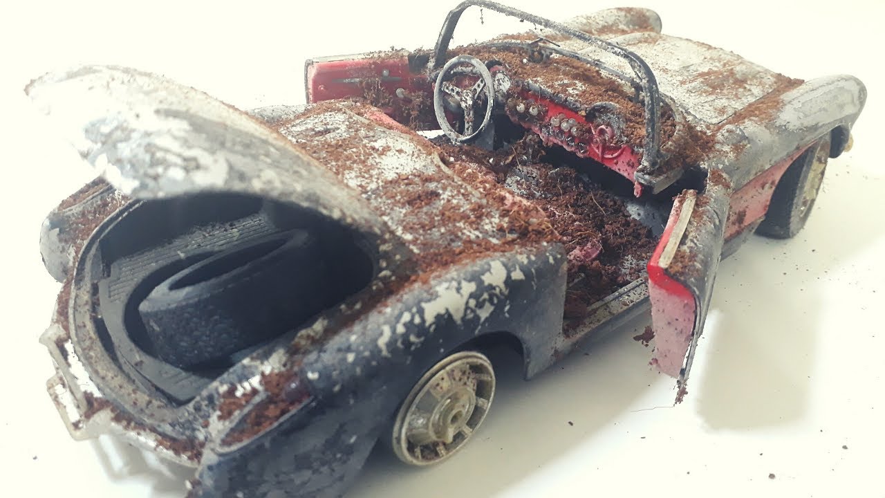 Corvette Restoration 1957 1:18 - Weekend Hobby Car Restoration -1