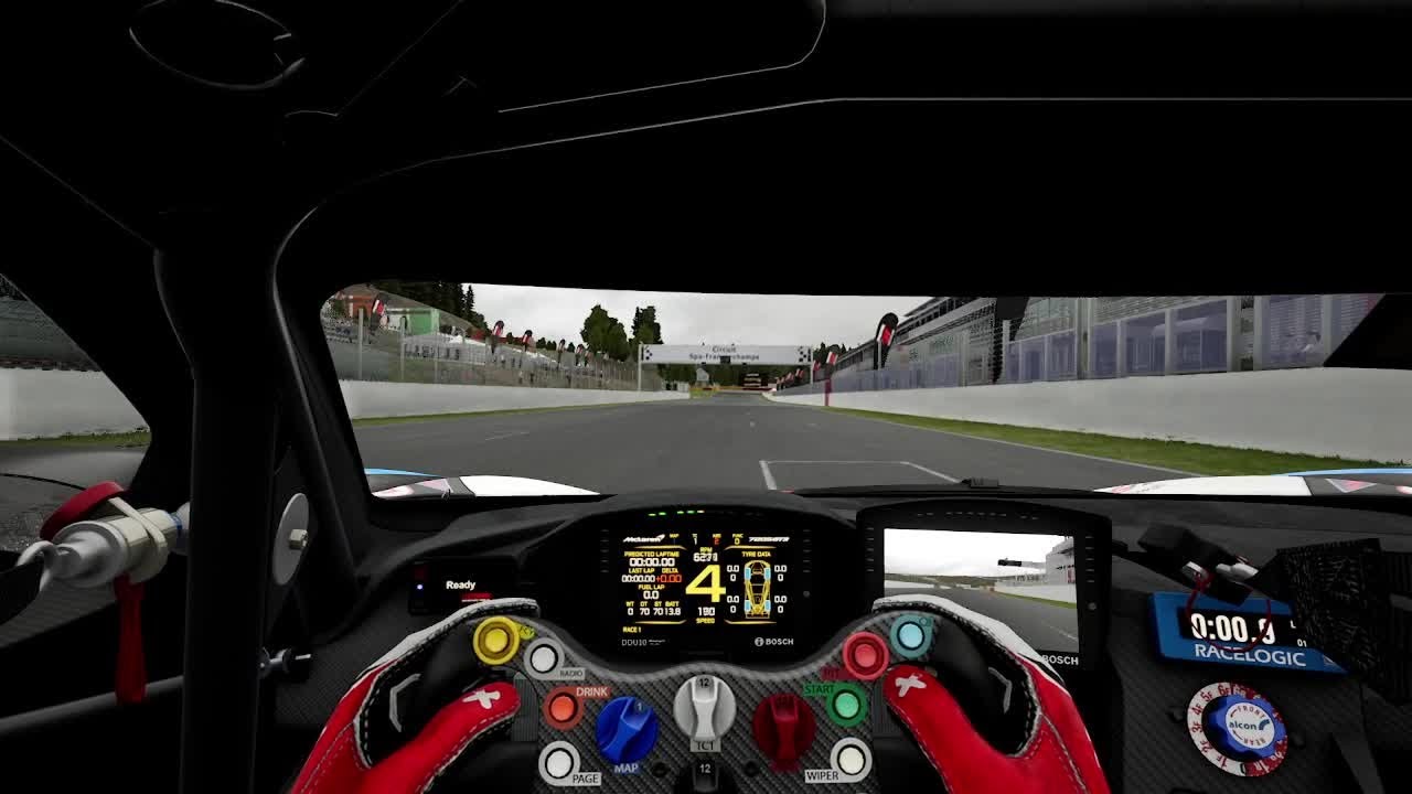 ACC Spa-Francorchamps McLaren 720S GT3 Evo 2023 (Dry) Track Guide (Hotlap + Telemetry)