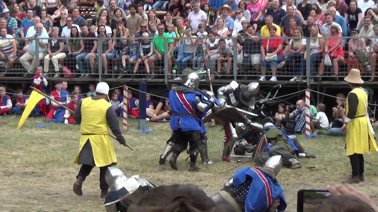 Visegrádi Nemzetközi Palotajátékok - Magyar Buhurt Szövetség 2019.07.13. Lovagi játék