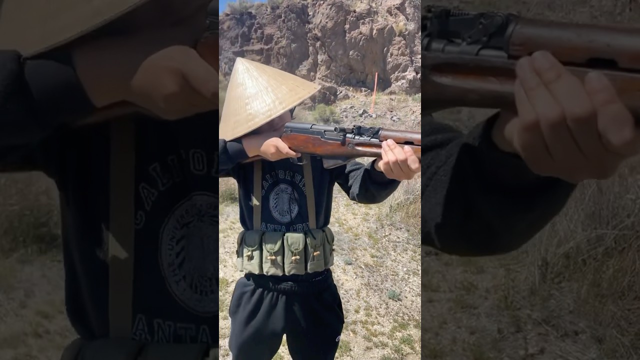 Viet cong training with SKS #sks #762x39 #vietkong #vietnam #vietnamwar