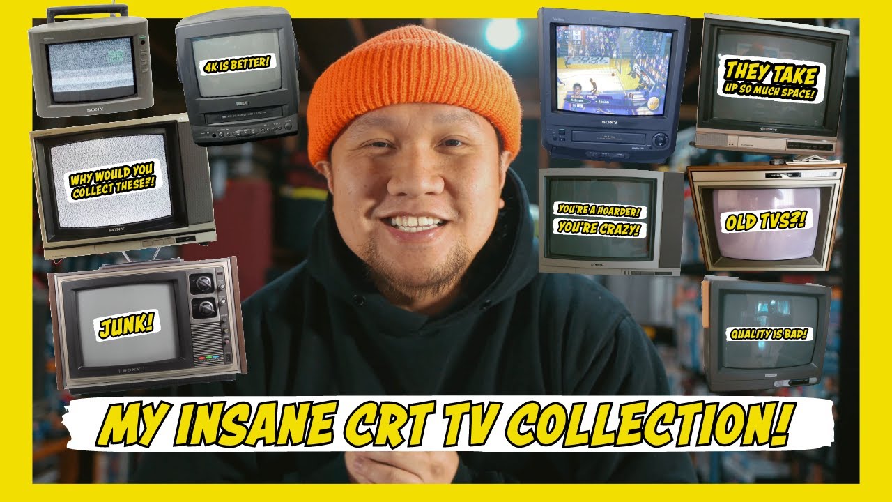 MY INSANE CRT TV COLLECTION!
