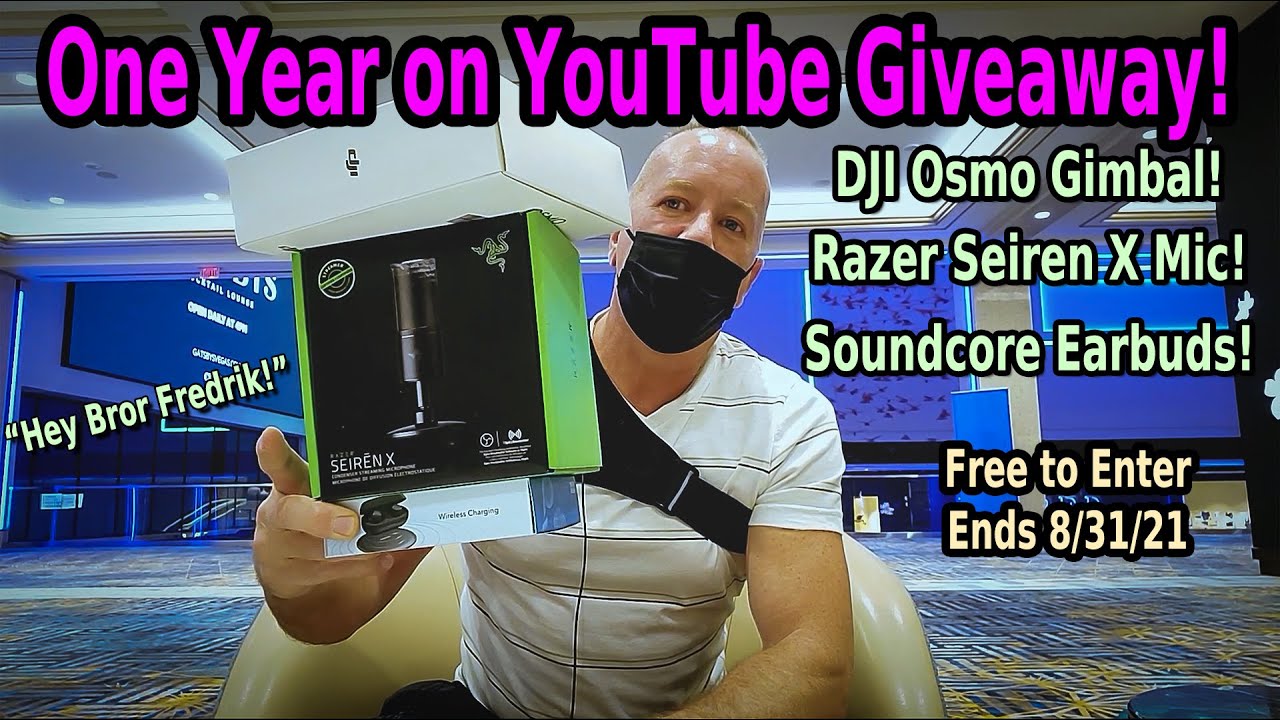 🔥Welcome to my One Year YouTube Anniversary Giveaway! 🔥
