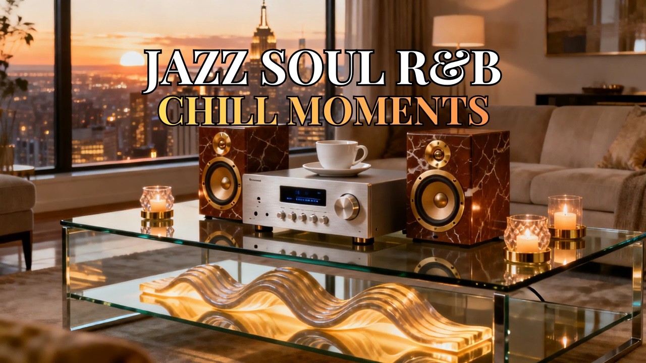 🎷 Smooth Jazz x Soulful R&B |  Instrumental Flow for Focus & Relaxing Moments 📸