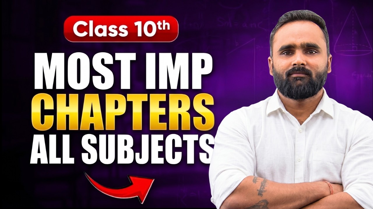 Most Important Chapters for All Subjects |Class 10th |Board Eam 2027 |Pradeep Giri Sir