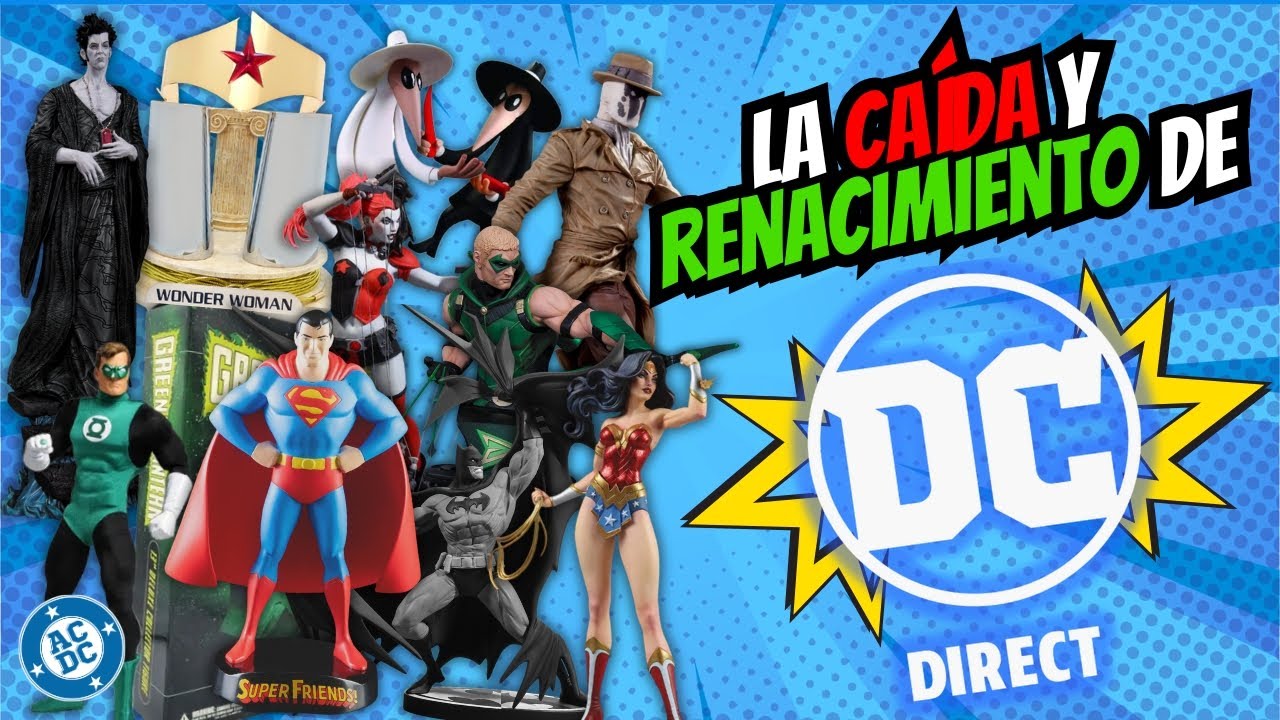 DC DIRECT!: LA HISTORIA DE LA ÚNICA MARCA ENFOCADA EN DC COMICS! 💥