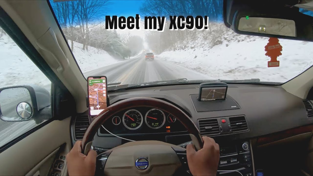 Meet Thor! 2010 Volvo XC90 V8 POV Snowy Drive