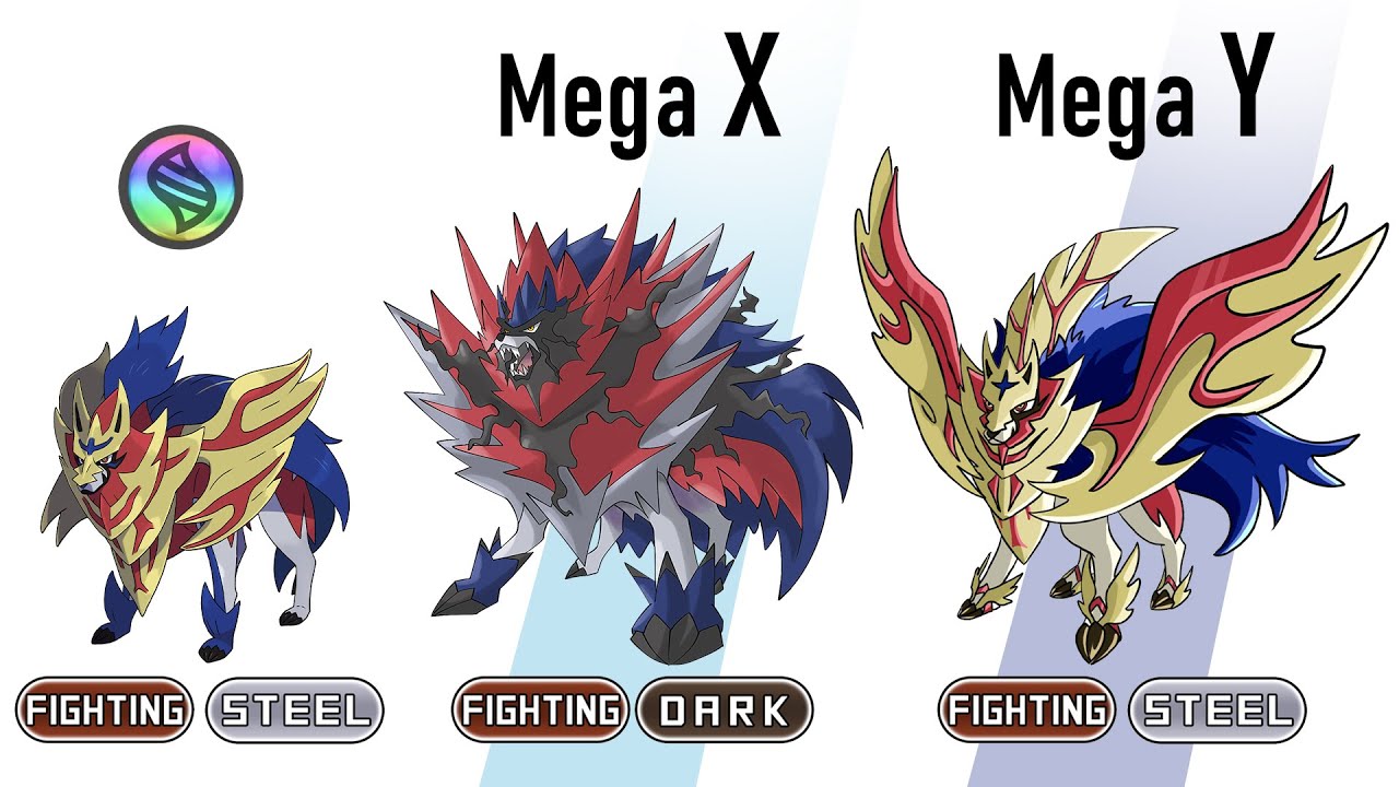 The Guardians of The Galar Mega X/Y Evolve : Zacian & Zamazenta