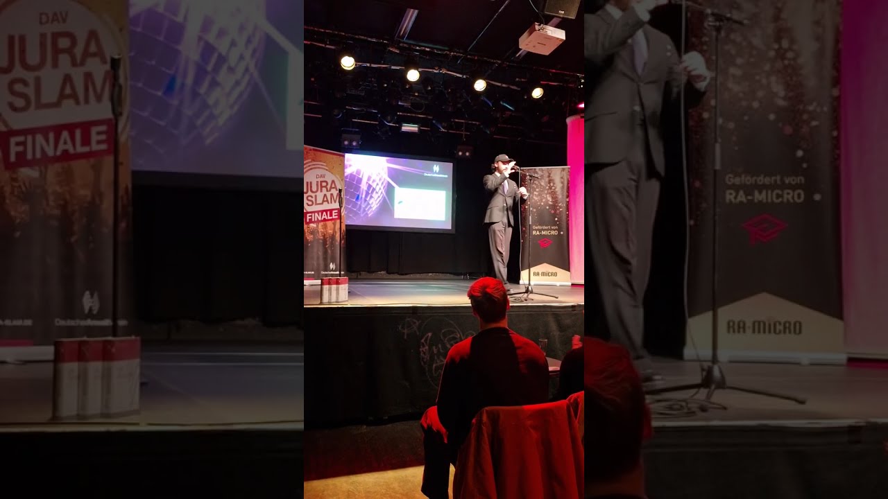 Finale DAV Jura-Slam 2025: Furkan aus Berlin