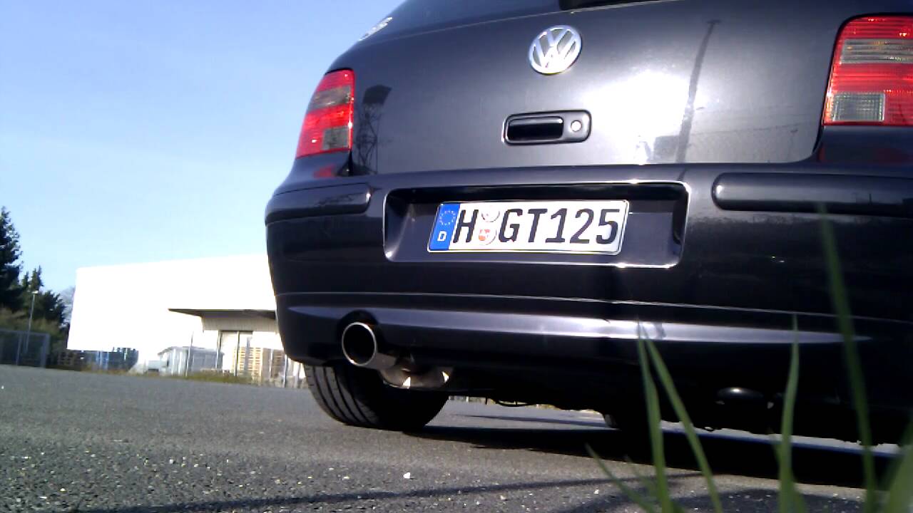 Jubi GTI Golf IV 1.8T 70 mm 100 Zellen Metallkat - turbo back exhaust