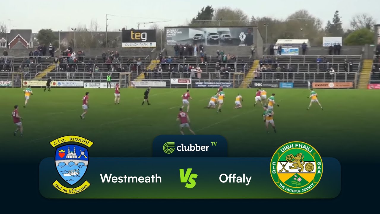 Westmeath vs Offaly | O'Byrne Cup S-Final | 10/01/26