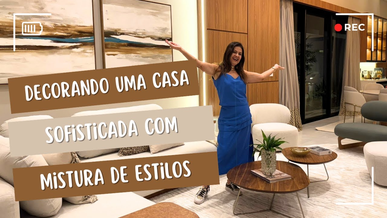 Casa Sofisticada com Mistura de Estilos: Bastidores da Transformação
