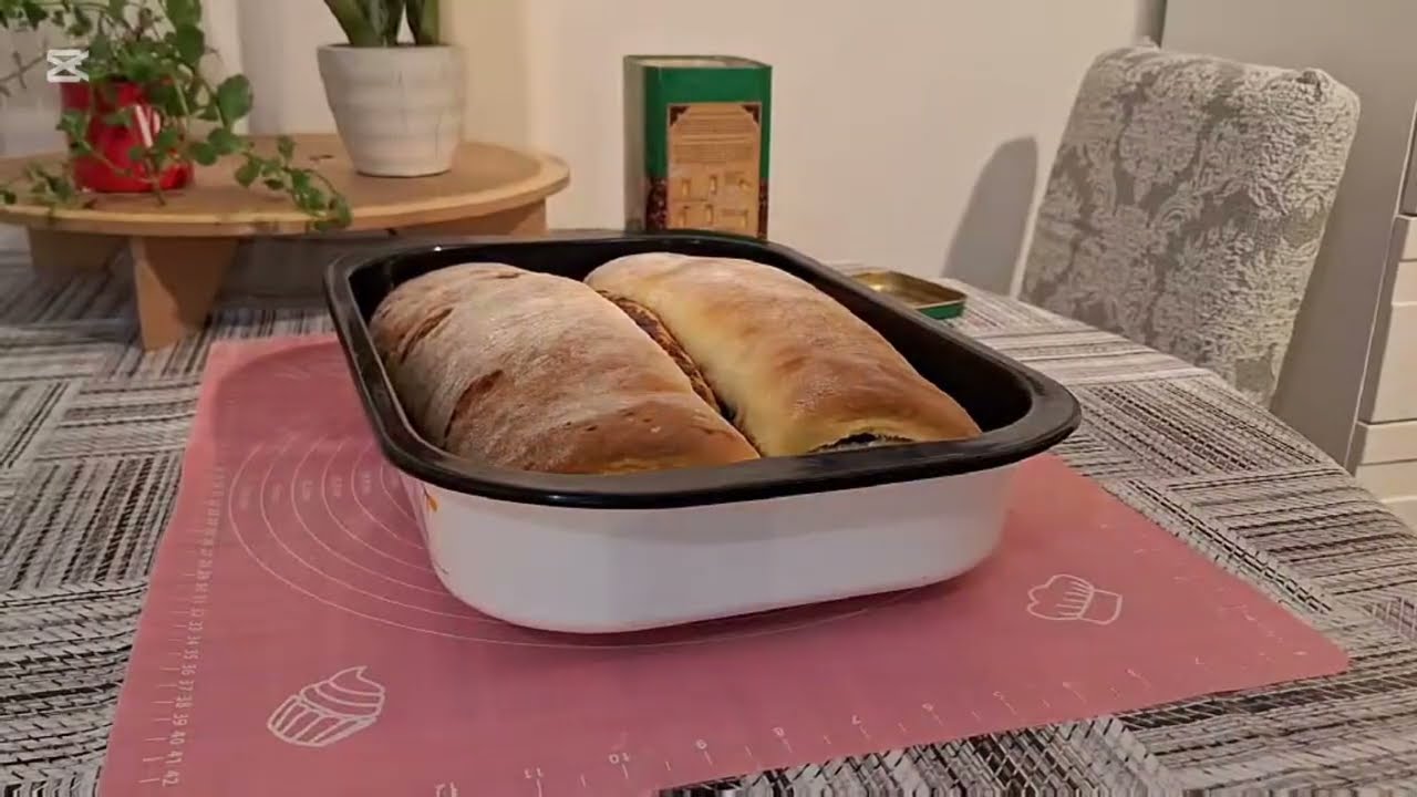 Domača &scaron;trudla nastavak iz nedeljnog rucak. Maslenica sa piletinom. 