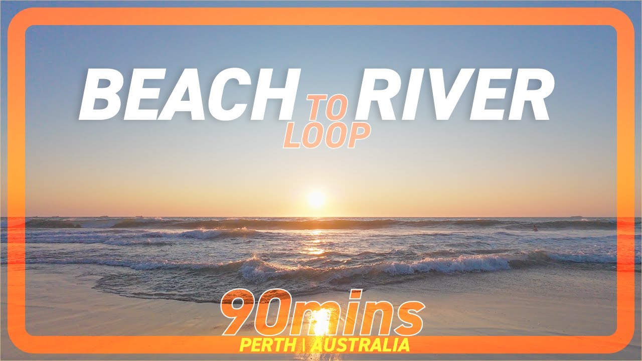 Beach to River loop | Virtual Run | 90-Minute 15K
