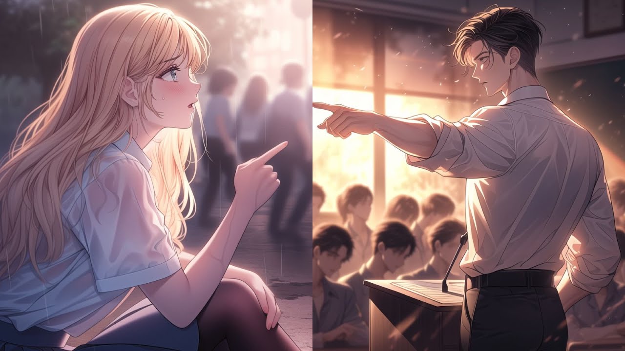 📕Everyone said the school belle was trouble—one rainy day she came home with me, and things changed