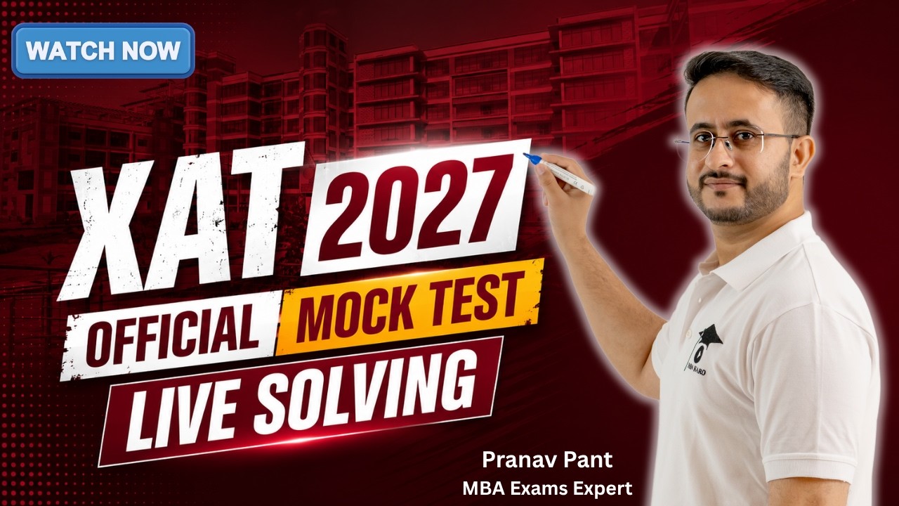Watch me solve the Official XAT 2027 Mock | LIVE Attempt, Strategy & Honest Review