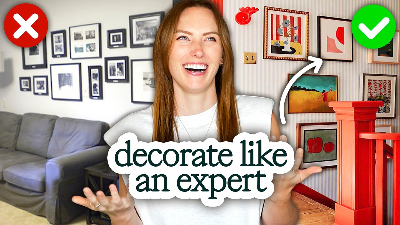 my easy DIY tips and hacks for decorating your walls