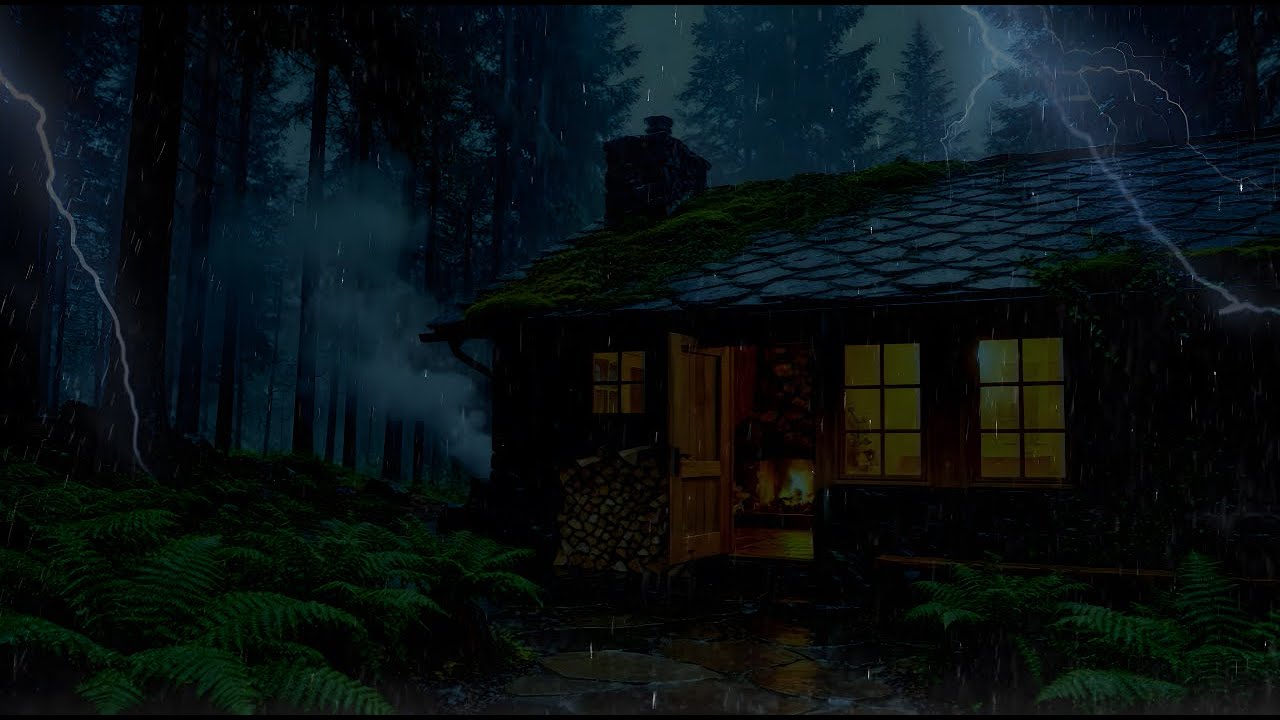 Sounds Of Rain And Thunder For Sleep – Rain Sounds For Sleeping, Sleep Fast & Calm Your Mind
