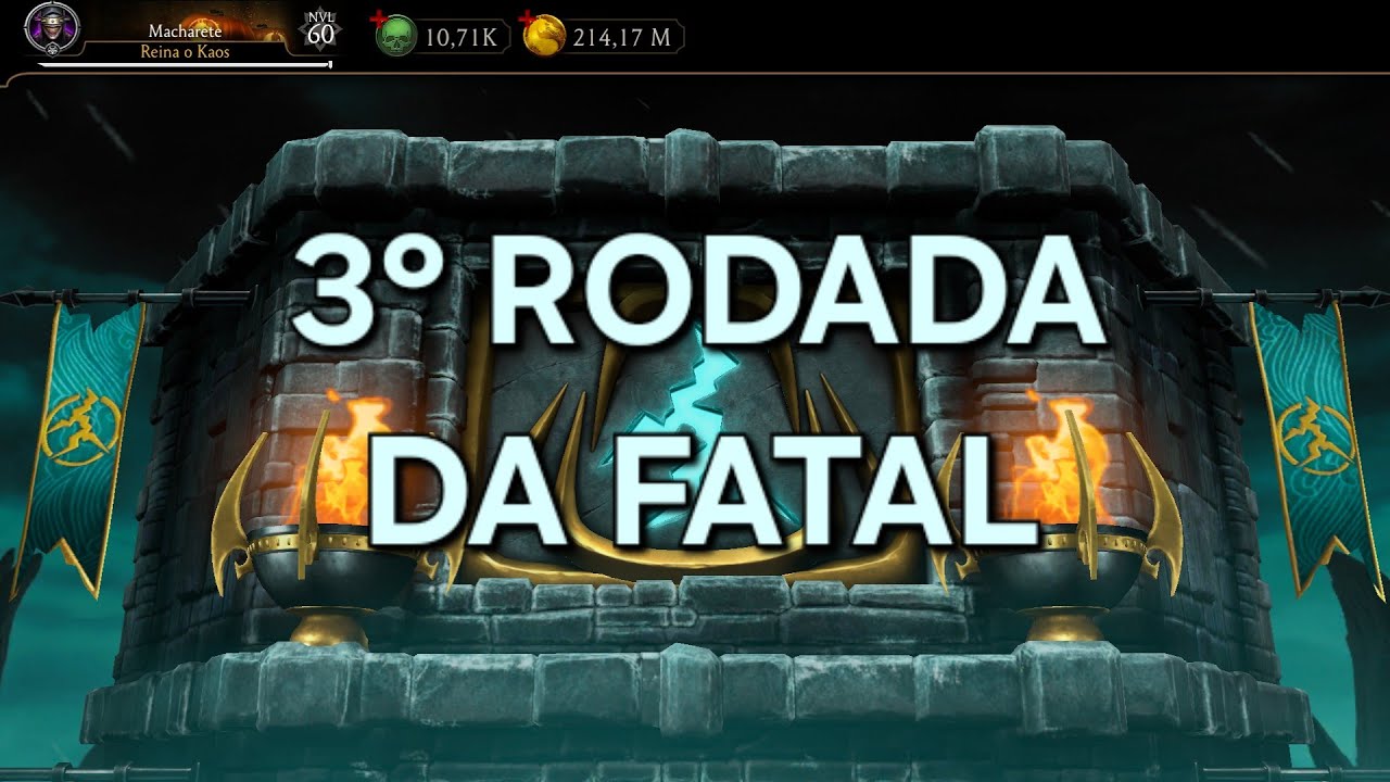 Terminando a torre do Vento Ancestral Fatal pela terceira vez no Mortal Kombat Mobile 