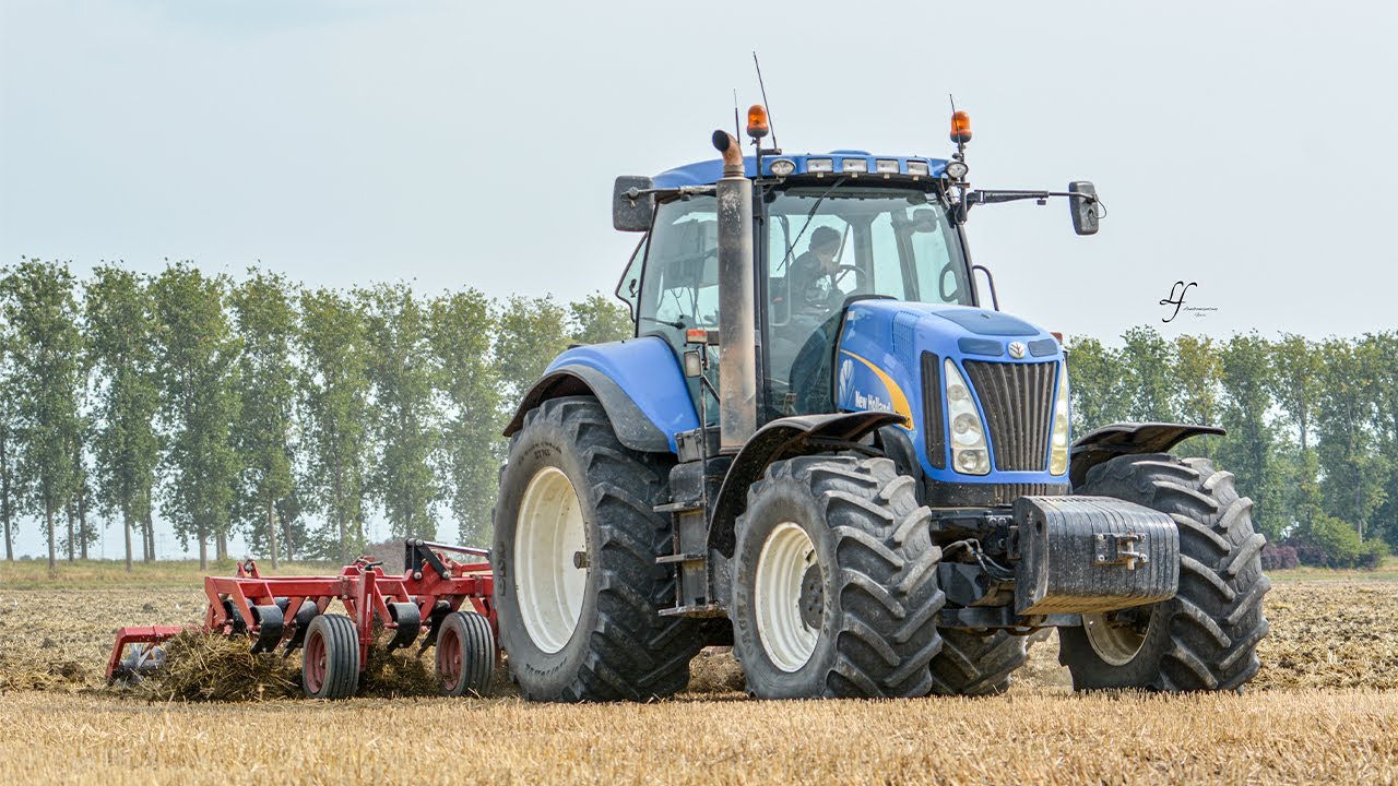 Culteren met een New Holland T8020 | Pure Sound | Landbouwspotting Ferre