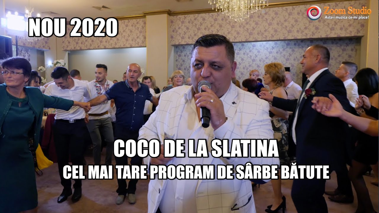 COCO DE LA SLATINA - BEA NEICUTA VINUL CU ULCEAUA DACA TE TINE CUREAUA | COLAJ SARBE BATUTE LIVE NOU