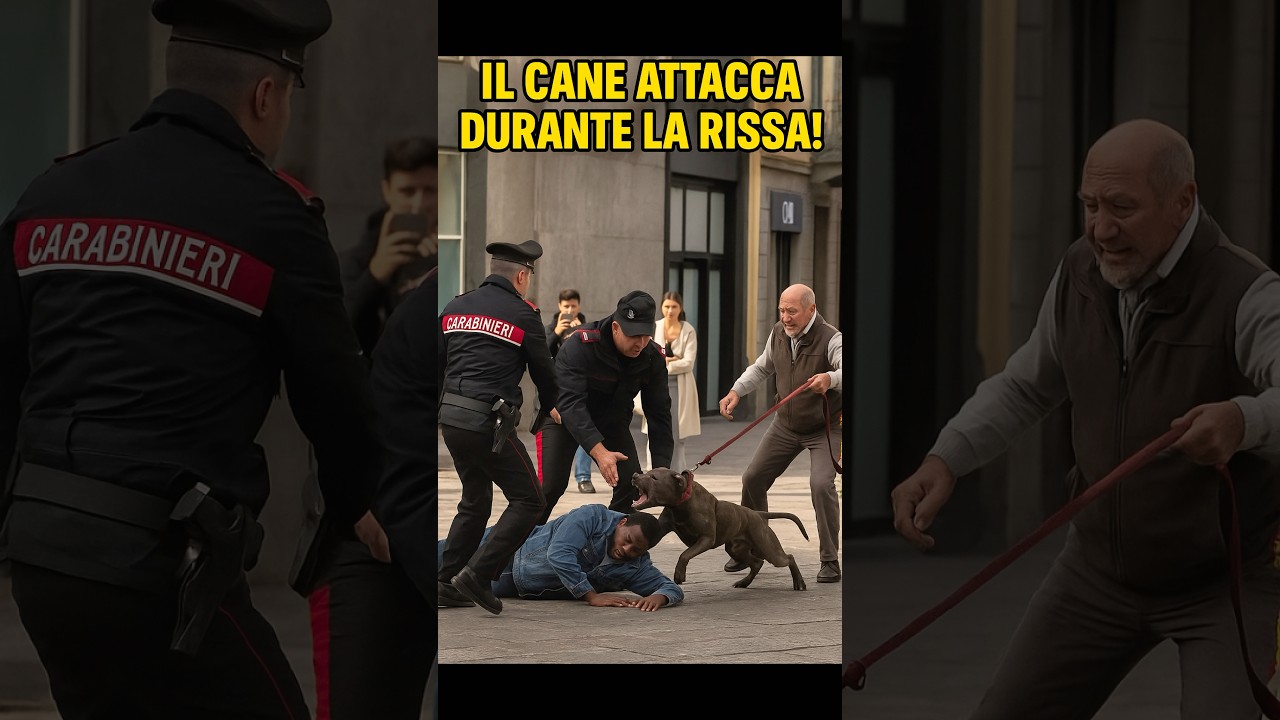 CARABINIERI TRA RISSA E MORSI #carabinieri #italia