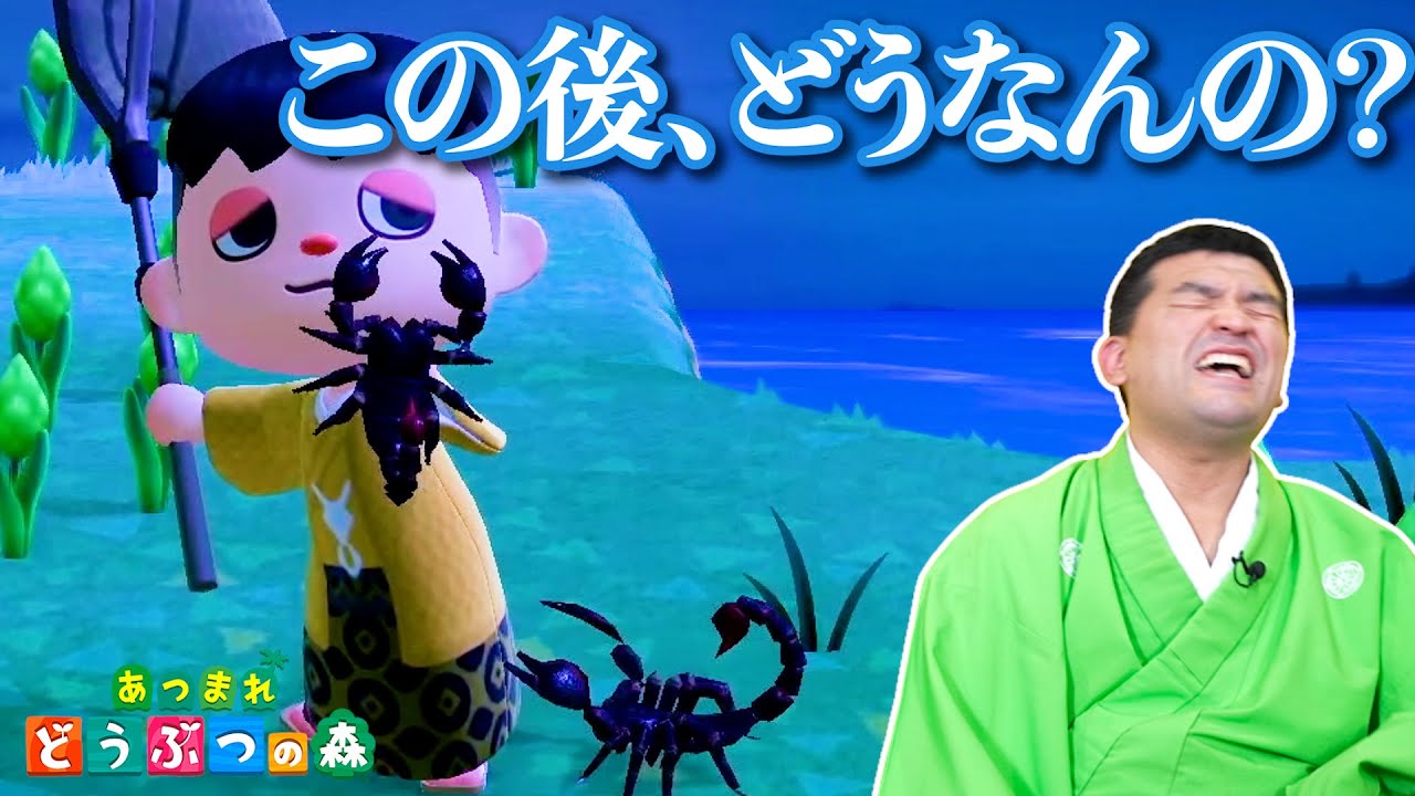 【あつ森】三島 V S サソリ【 あつまれどうぶつの森 】