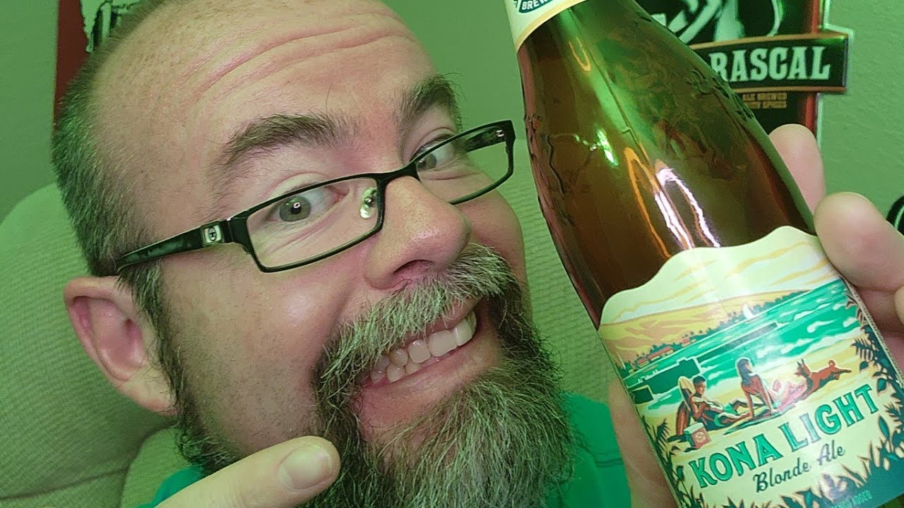 Kona Light Blonde Ale Review #review #booze #drink #craftbeer #blondeale #blonde #beer #fyoupage