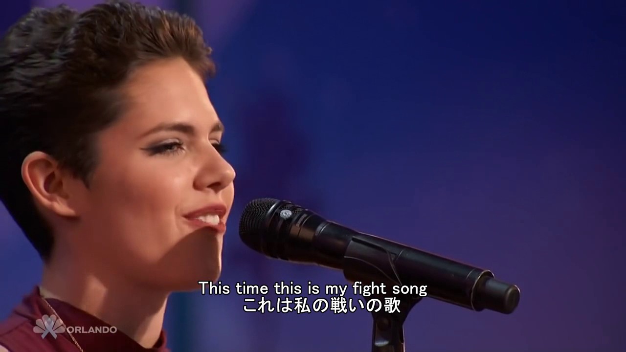 「人は困難を乗り越えると強くそして美しく輝く」  Calysta Bevier gets Simon Cowell's Golden Buzzer 簡易日本語訳