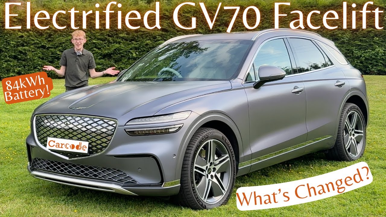 Genesis Electrified GV70 Facelift Review 2025, Best Premium EV? (UK)(4K) | Carcode