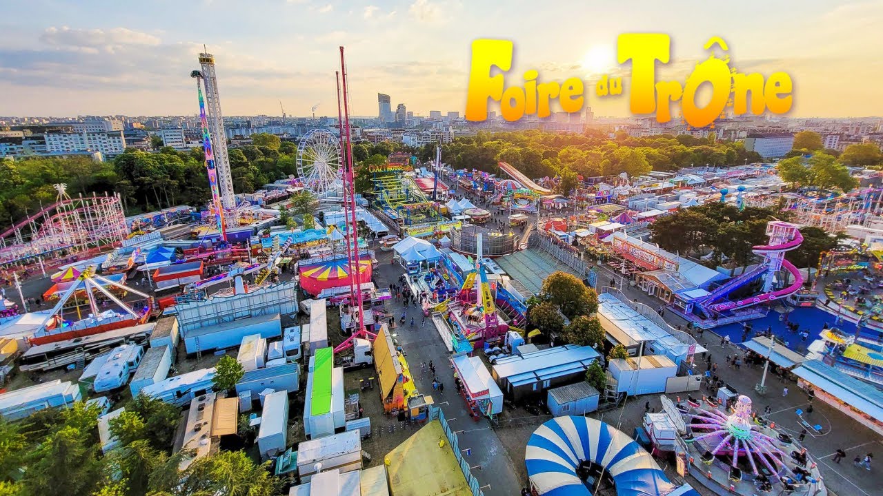 UNE JOURNÉE A LA FOIRE DU TRONE A PARIS 🎢 !!