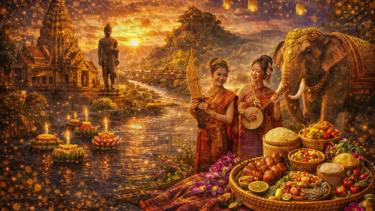 แผ่นดินไทย ๗๗ เมือง: ชื่อจังหวัดทั้ง ๗๗ แห่งร้อยเรียงเป็นส่วนหนึ่งของบทเพลง