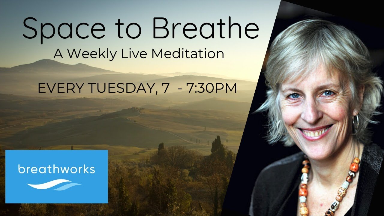 Space To Breathe - Weekly Live Meditation with Vidyamala - 05/05/20