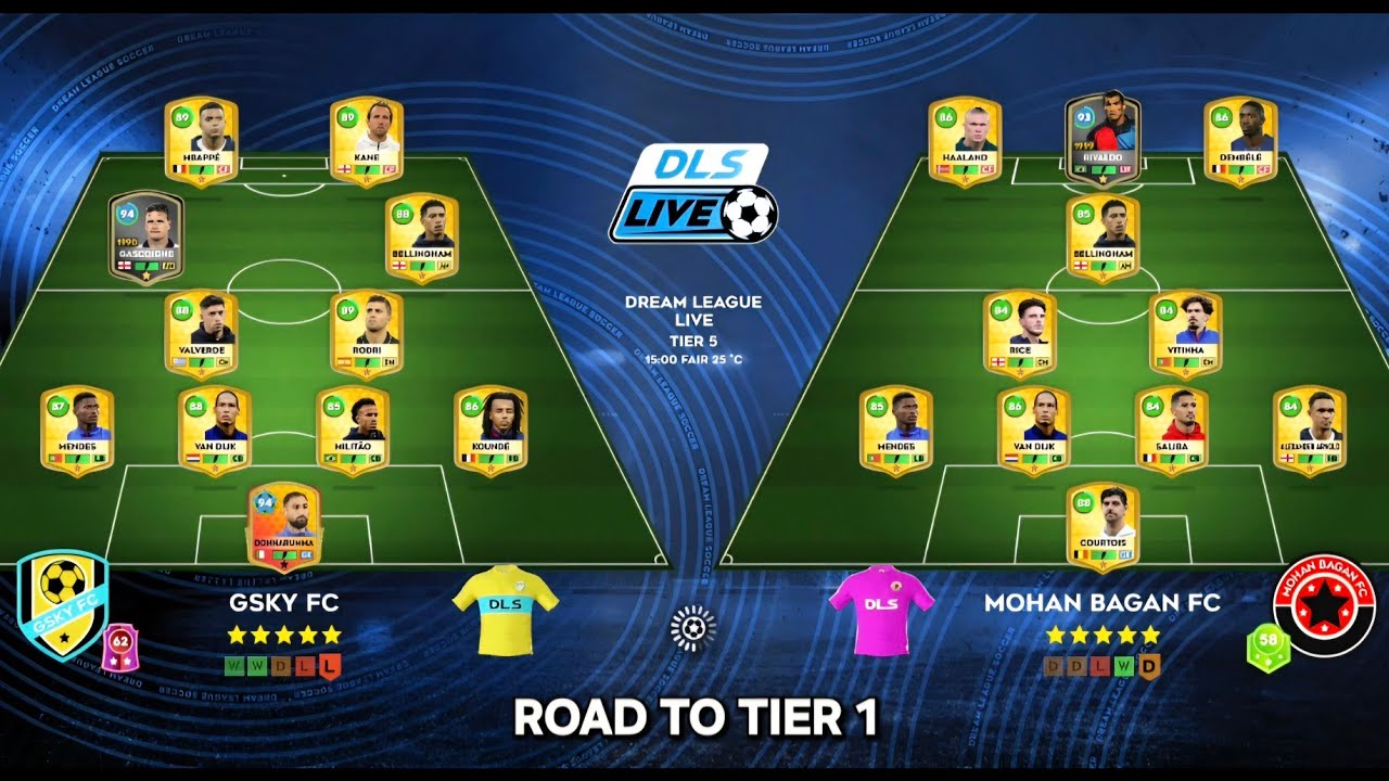 DLS 2026 | DREAM LEAGUE LIVE | ROAD TO TIER 1 (4 Matches) 😱 Tough Opponents 