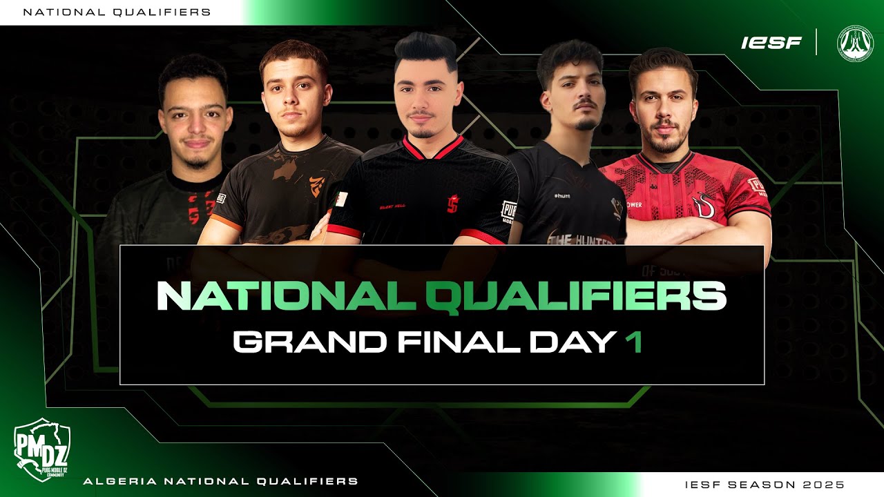 IeSF 2025 Pubg Mobile Algerian Qualifiers - Finals Day 1