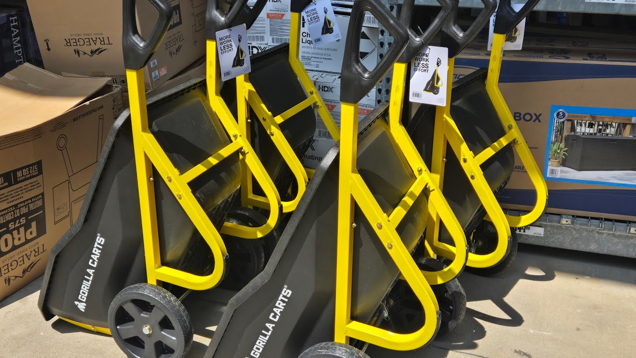 Gorilla Evolution Poly Yard Cart - Assembly Work