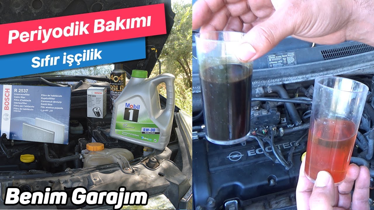 PERİYODİK BAKIM NASIL YAPILIR - Opel Corsa D