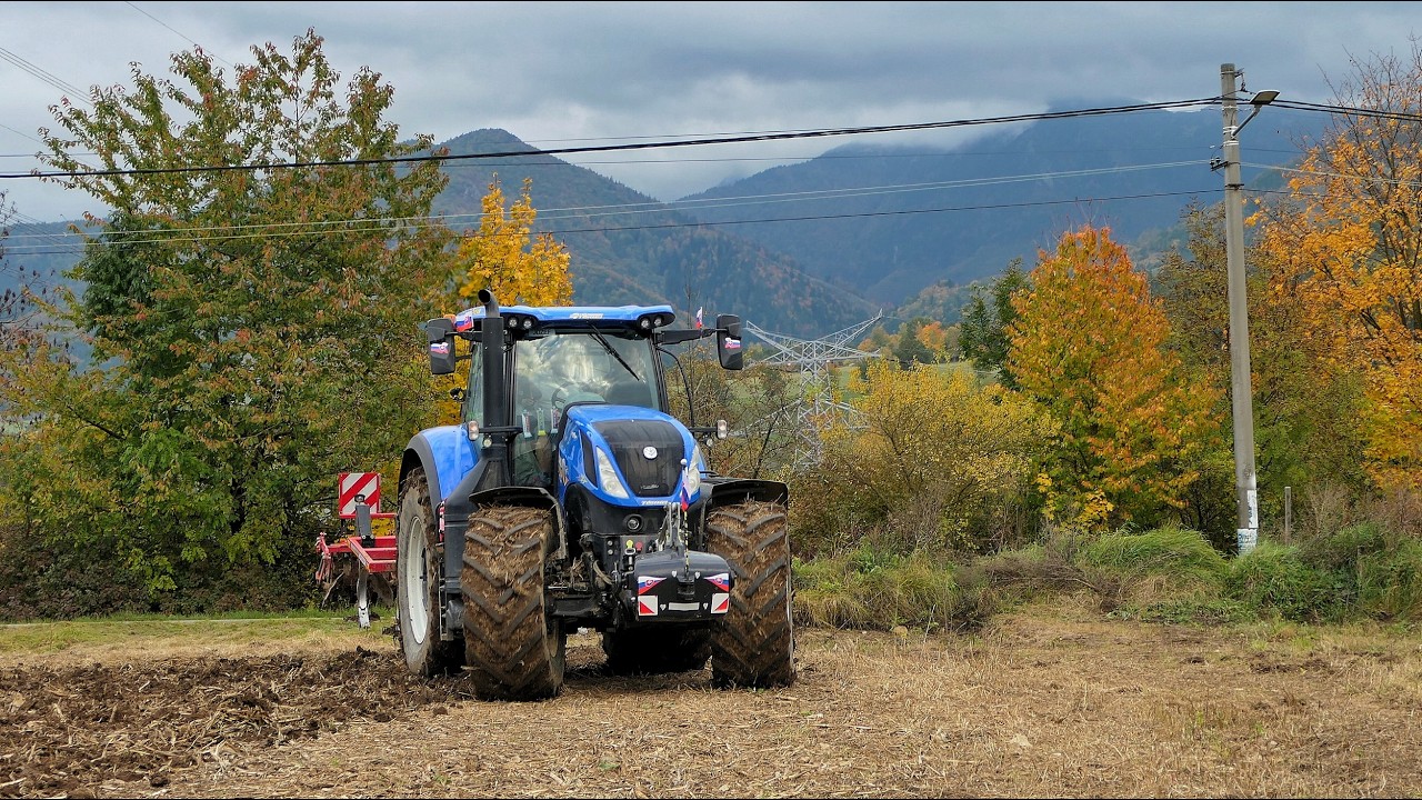 Подготовка почвы под озимую пшеницу с New Holland T7.290 AC + Horsch Terrano 3 FX