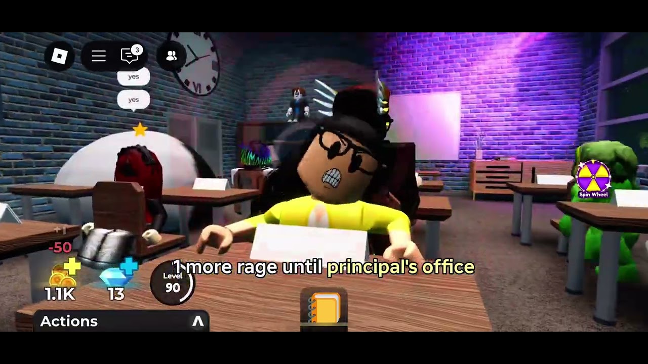Getting sent to principal’s office in The Presentation Experience (TPE)