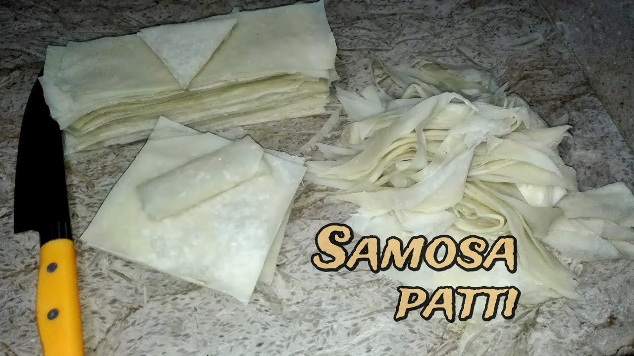 Samosa Patti Recipe, Manda Patti, How To Make Samosa Patti at home