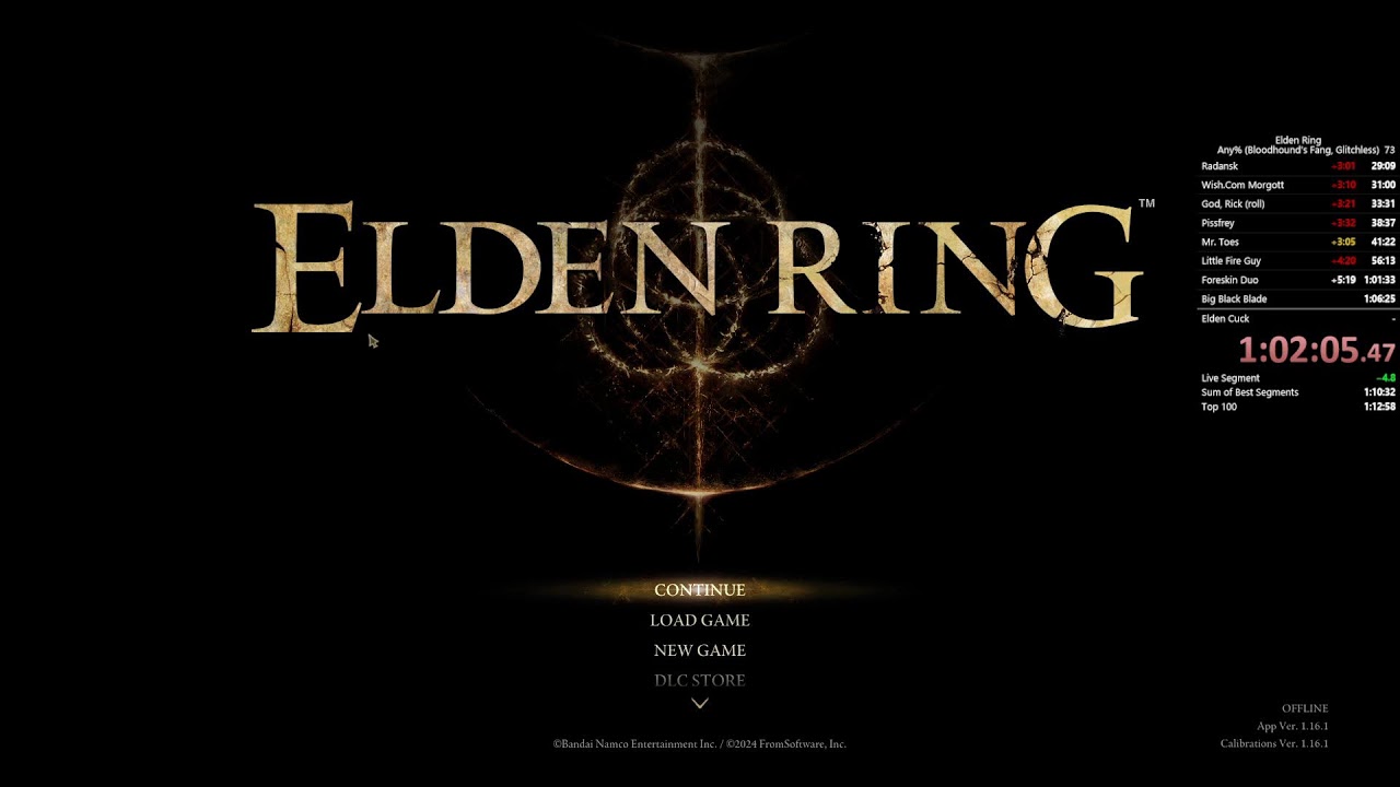 Speedrunning Elden RIng (Day 518)