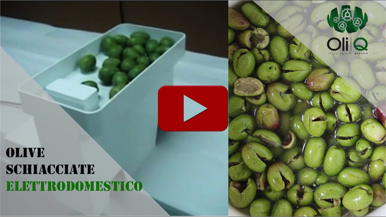 Elettrodomestico per olive alla calabrese
