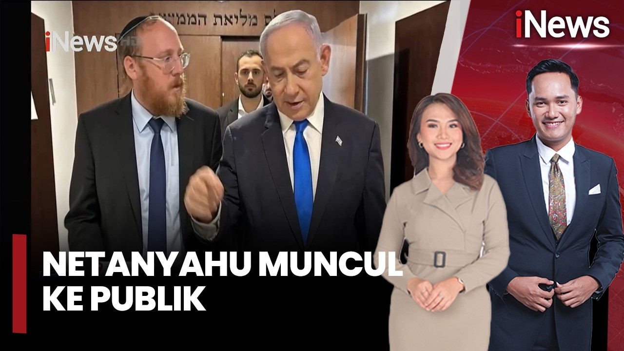 Netanyahu Muncul, Sampaikan Ucapan Selamat Festival Cahaya Di Tengah Konflik | iNews Pagi (18/03)